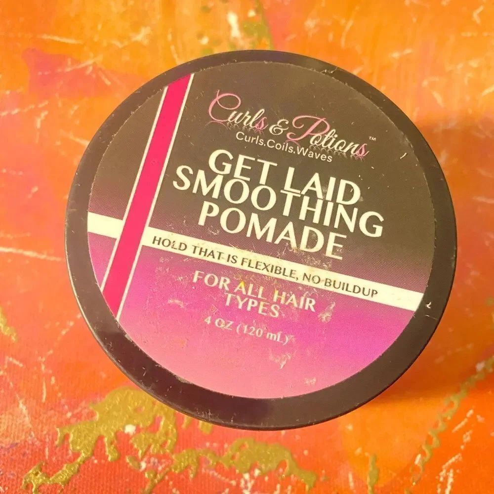 🛍️ CURLS & POTIONS GET LAID SMOOTHING POMADE 4OZ💥